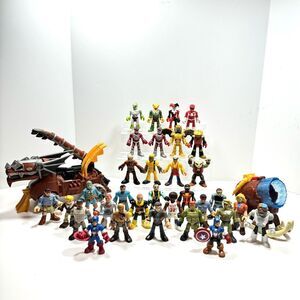 Fisher Price Imaginext Action Figure Lot Serpent Battle Wagon Ice Cannon Sleigh